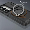 Чохол Hurtel Samsung Galaxy S26 з рухомою заслінкою камери та обертовою підставкою MagSafe Black (5907769395420)