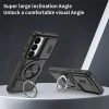 Чохол Hurtel Samsung Galaxy S26 з рухомою заслінкою камери та обертовою підставкою MagSafe Black (5907769395420)