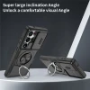 Чохол Hurtel зі шторкою камери та поворотною підставкою для Samsung Galaxy S26 Ultra Black (5907769395437)