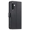 Чохол Hurtel Samsung Galaxy A37 5G шкіра портфель з функцією підставки та плечовим ремінцем Black (5907769395451)