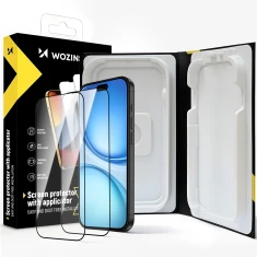 Захисне скло Wozinsky EasyFit Clear Glass для iPhone 17 | 16 Pro Clear (2 pack) (5907769395833)