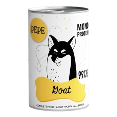 Вологий корм для собак PAKA ZWIERZAKA Pepe Goat з козлятиною 400 г (5907780109976)