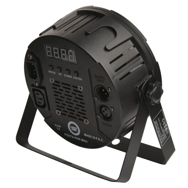 Прожектор Light4Me Penta Par MKII RGBWA 8x12 Вт LED slim (5907780148449)