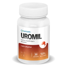 Кормова добавка для собак EUROWET Uromil 30 таблеток (5907785440746)