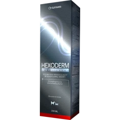 Шампунь для собак і котів EUROWET Hexoderm Excellence 200 мл (5907785442108)