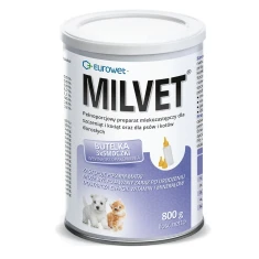 Замінник молока для цуценят та кошенят EUROWET Milvet 800 г (5907785442672)