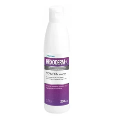 Шампунь з хлоргексидином для собак і котів EUROWET Hexoderm 200 мл (5907785442924)