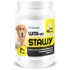 Кормова добавка для суглобів великих собак EUROWET Wita-Vet Stawy 4 г 30 шт (5907785443273)