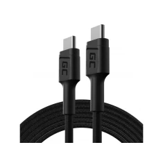 Кабель Green Cell PowerStream USB-C - USB-C 200 см Power Delivery 60W Ultra Charge QC 3.0 (KABGC29)