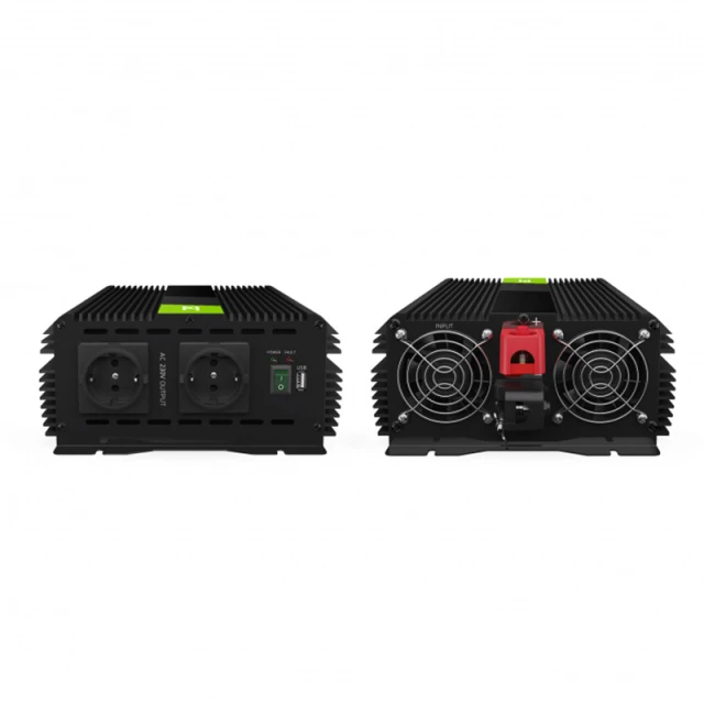 Інвертер Green Cell PRO 12V-230V 2000W/4000W модульована синусоїда (INVGC10)