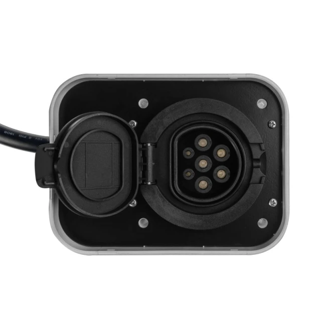 Зарядний пристрій Green Cell Wallbox EV PowerBox 22 кВт з розеткою та RFID (EV15RFID)