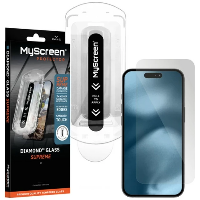 Захисне скло MyScreen Diamond Glass Supreme для iPhone 17 Pro (5908031052072)