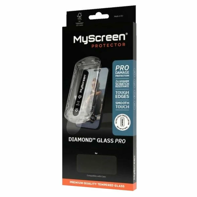 Захисне скло MyScreen Diamond Glass Pro Fit Frame для iPhone 16 Pro (5908031052126)