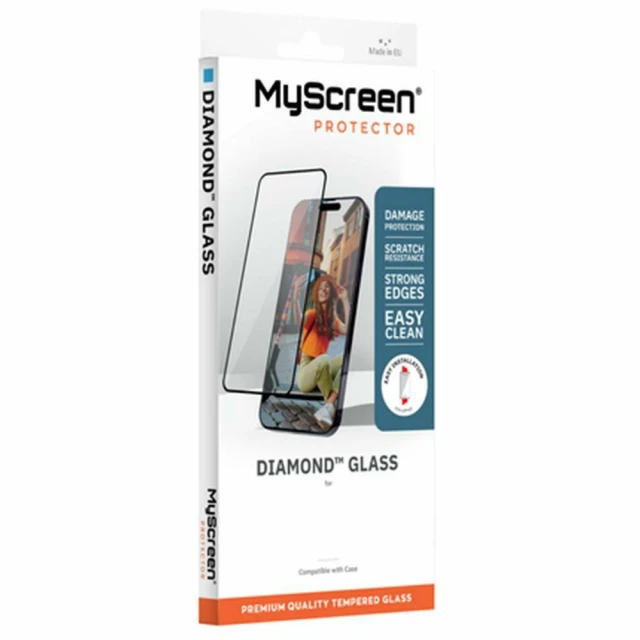 Захисне скло MyScreen Diamond Glass New для iPhone 16 (MD9229TG DGN)