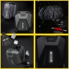 Сумка на заднє сидіння велосипеда WILDMAN GD668 4L Black