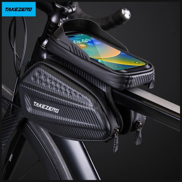 Сумка на раму велосипеда WILDMAN TAKEZERO A6 1.2L Black