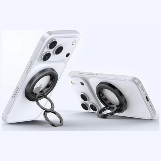 Магнітний тримач Beline MagSafe Ring Stand Black (5908047990702)