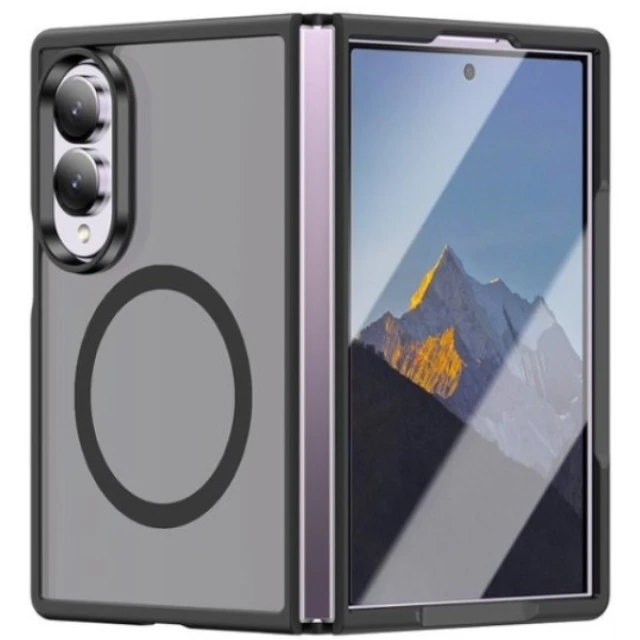 Чехол Beline Soft Touch для Samsung Galaxy Fold 8 Black with MagSafe (5908047991112)