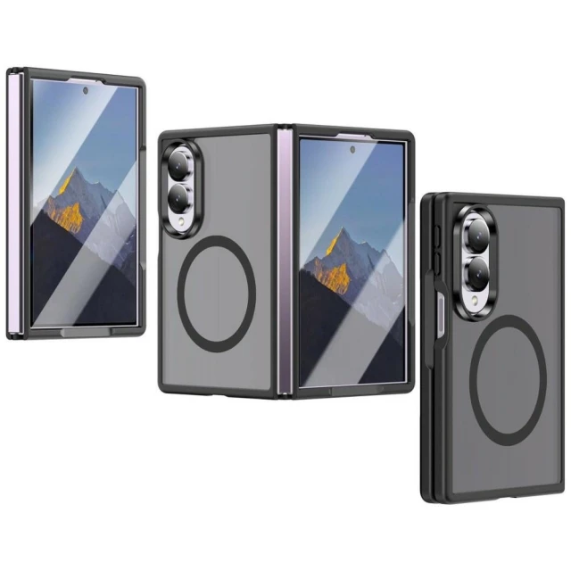 Чехол Beline Soft Touch для Samsung Galaxy Fold 8 Black with MagSafe (5908047991112)