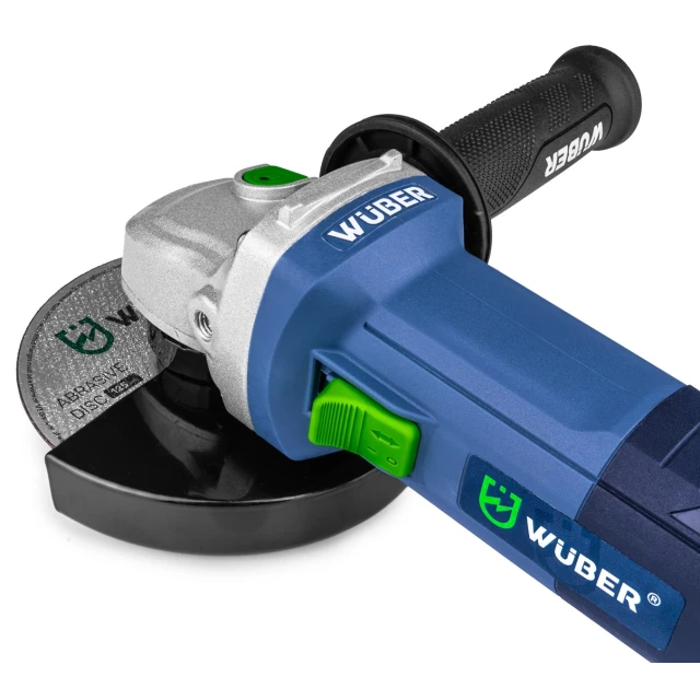 Кутова шліфмашина Wuber 125 мм 850 Вт + 10 дисків (5908239734015)