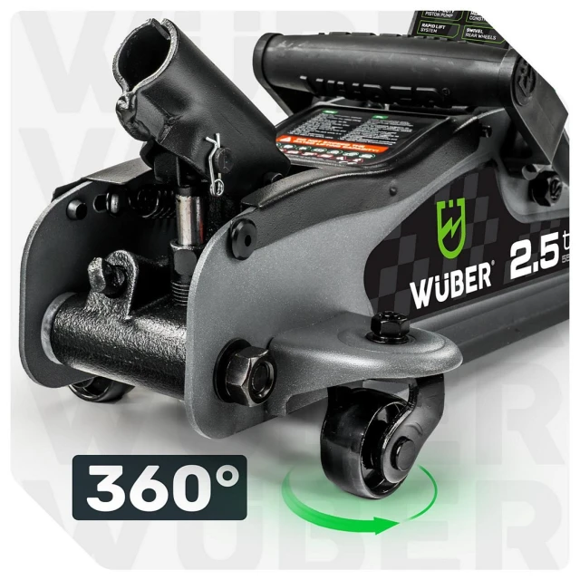 Домкрат автомобільний низькопрофільний Wuber 90-360 мм 2,5 т (5908239734749)