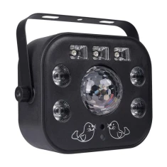 Мультиефект Light4Me Multiphase LED UV wash strobe (5908249810655)
