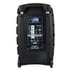 Портативна колонка V-tone BQ12 GO акумуляторна Bluetooth TWS з 2 бездротовими мікрофонами Black (5908249829381)