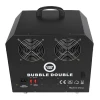 Генератор бульбашок Light4Me BUBBLE DOUBLE 300 Вт з бездротовим пультом (5908249837102)