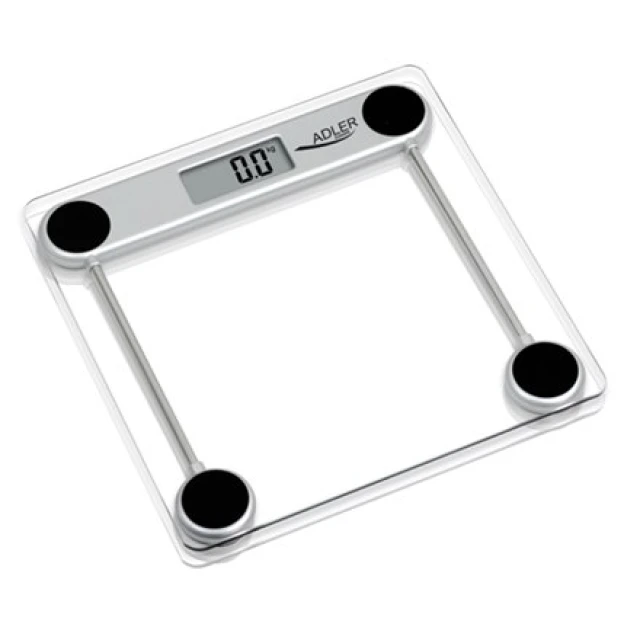 Весы напольные Adler 150 кг стекло (5908256830509)