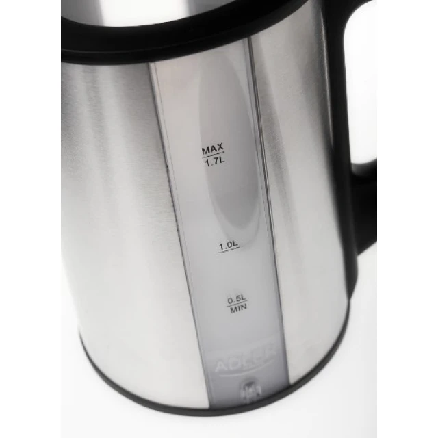 Електрочайник Adler AD 1216 2000 Вт 1,8 л Stainless Steel (5908256830646)