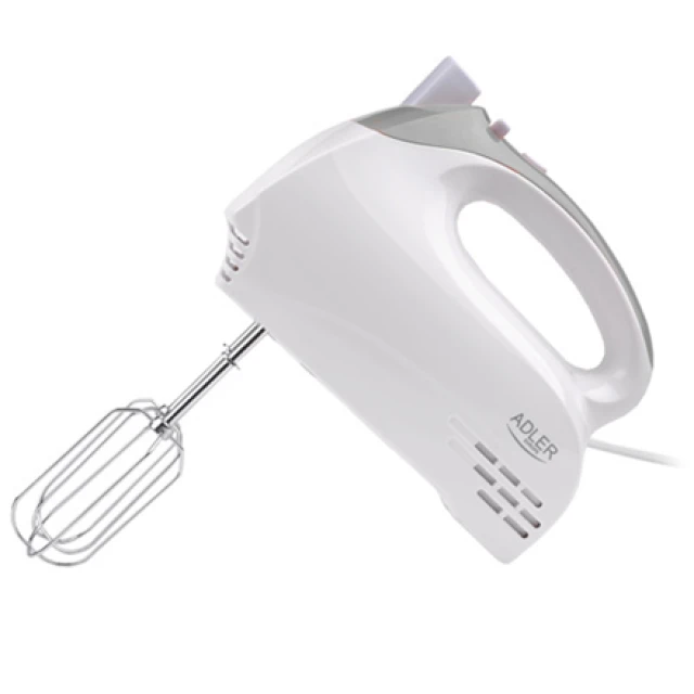 Міксер Adler AD 4201 g 300 Вт 5 швидкостей White (5908256831216)