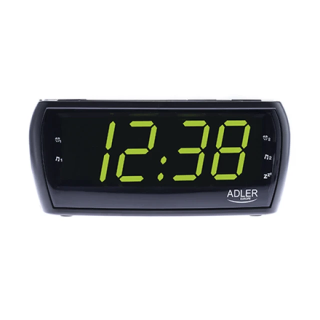 Радіогодинник Adler AD 1121 Black (5908256833395)