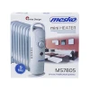 Grzejnik olejowy MESKO MS 7805 9 żeberek (1000W; 9; kolor biały)