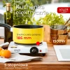 Електроплитка Adler AD 6503 1 конфорка 1500 Вт (5908256834460)