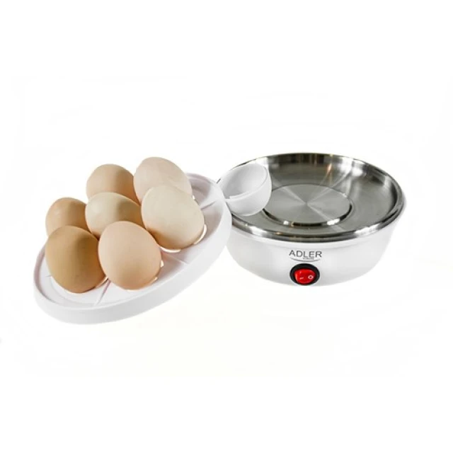 Яйцеварка Adler AD 4459 450 Вт на 7 яєць White (5908256835412)