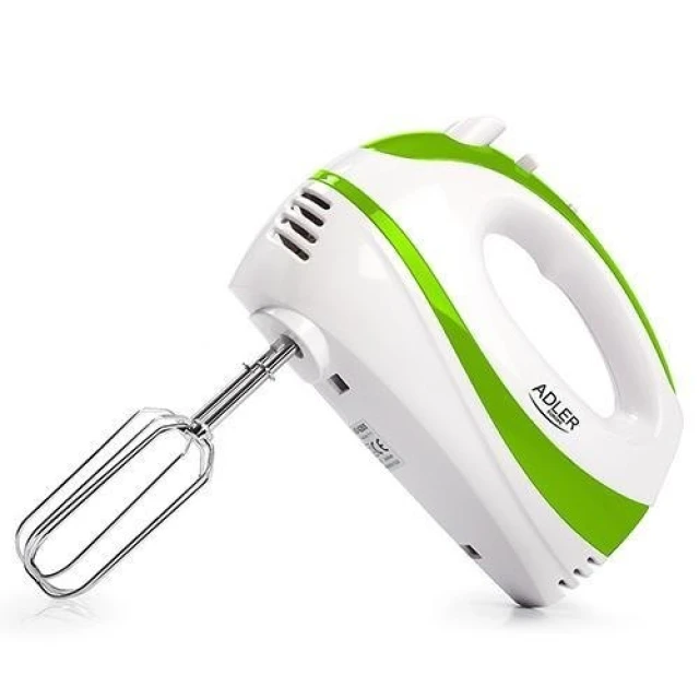 Міксер Adler AD4205g 300 Вт 5 швидкостей White (5908256836594)