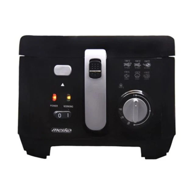 Фритюрниця Mesko MS 4908 1800 Вт 2,5 л Black (5908256836983)