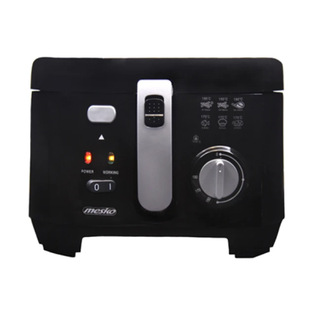 Фритюрниця Mesko MS 4908 1800 Вт 2,5 л Black (5908256836983)