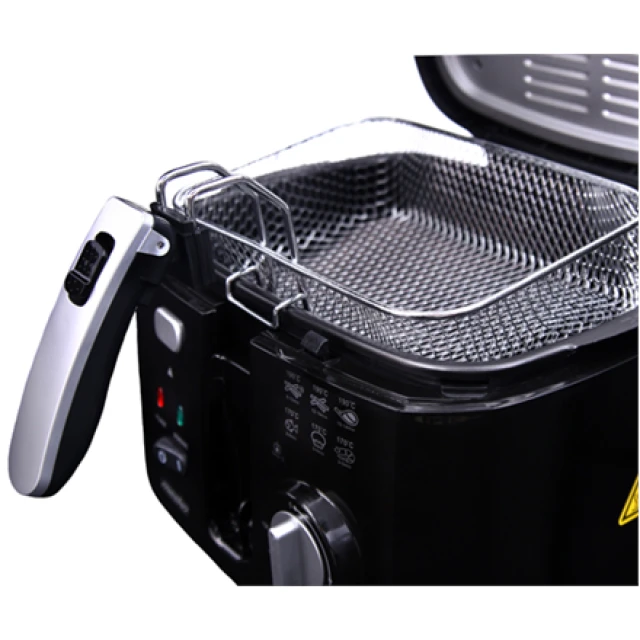 Фритюрниця Mesko MS 4908 1800 Вт 2,5 л Black (5908256836983)
