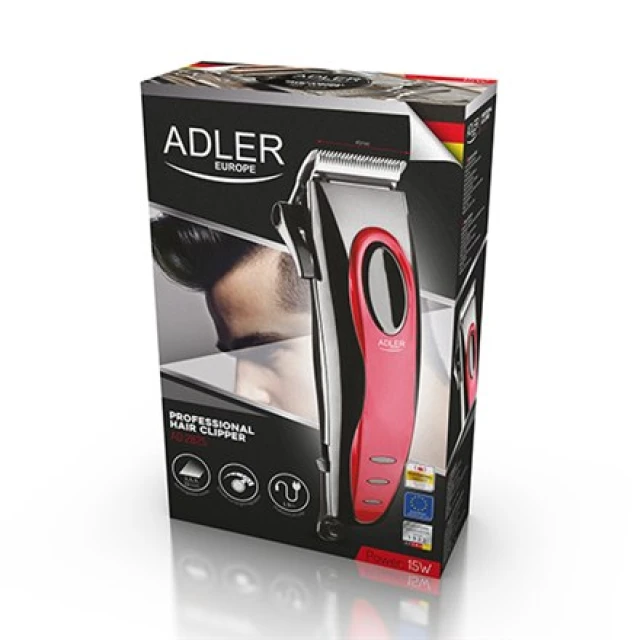 Машинка для стрижки Adler AD 2825 Red (5908256838604)