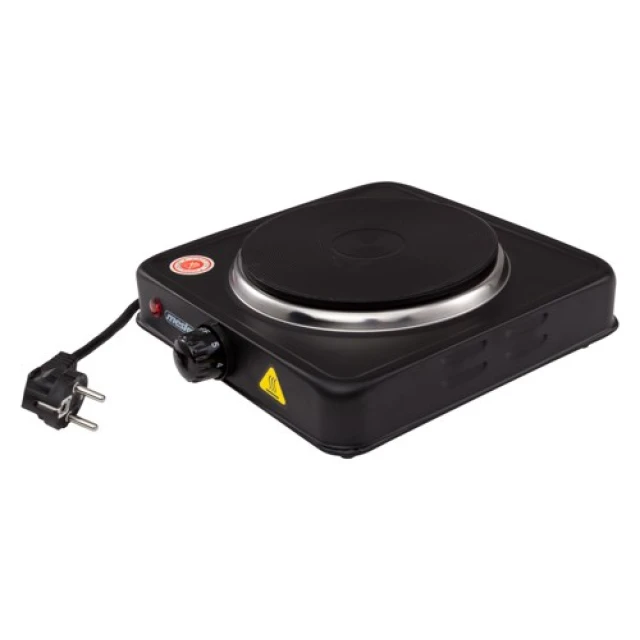 Електроплитка Adler MS6508 1000 Вт 1 конфорка Black (5908256839014)