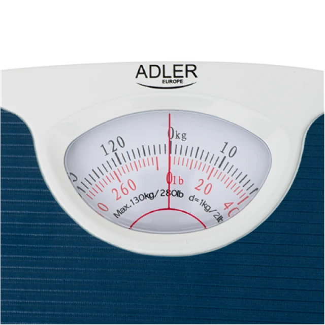 Весы напольные Adler AD 8151b 130 кг Blue/White (5908256839069)