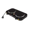 Електроплитка Adler MS 6509 2 конфорки 2000 Вт Black (5908256839137)