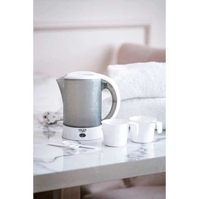 Електрочайник Adler AD1268 0,6 л 600 Вт White (5908256839328)