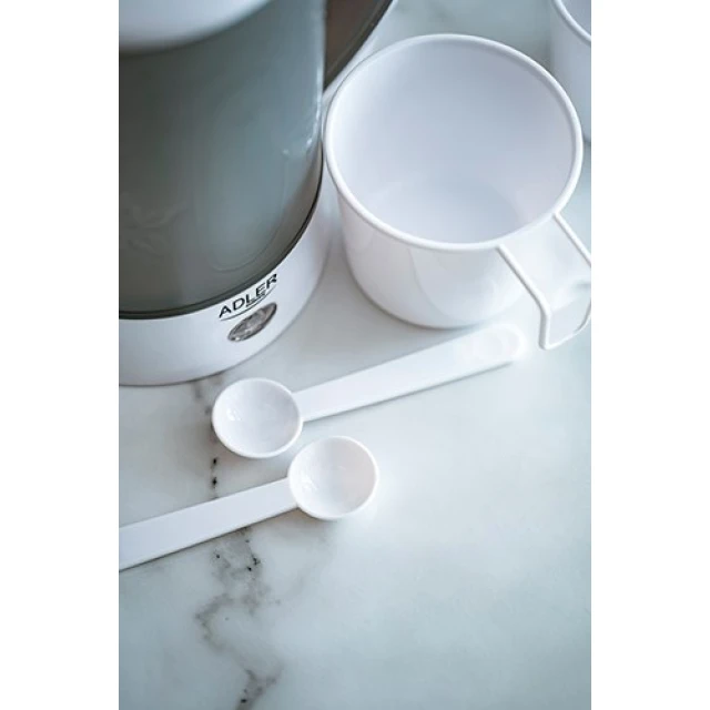 Електрочайник Adler AD1268 0,6 л 600 Вт White (5908256839328)