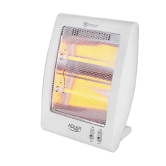 Кварцовий обігрівач Adler AD 7709 800 Вт White (5908256839861)