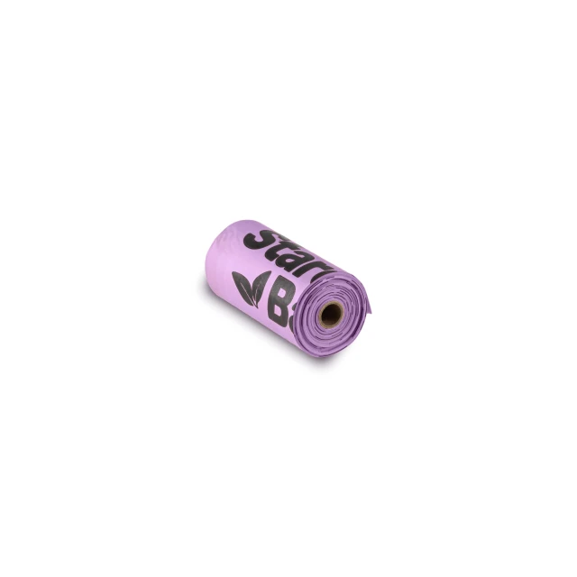 Пакеты для уборки ZOLUX Starchbag компостируемые Pink 15 шт (5908261595967)