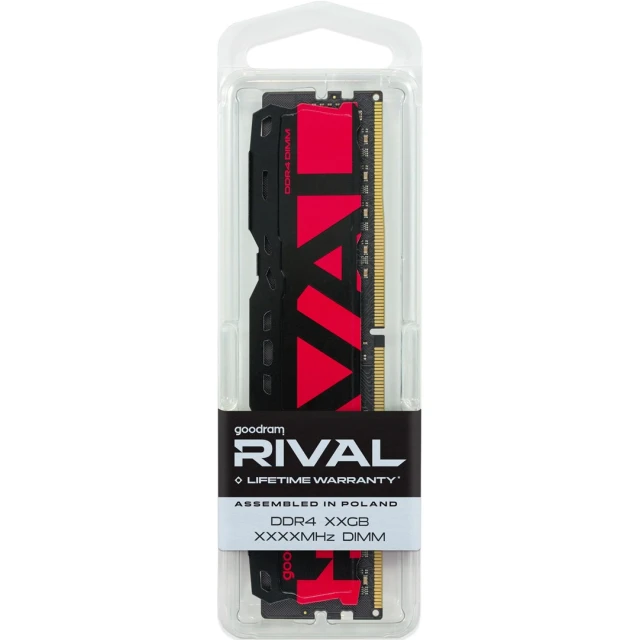 Модуль пам'яті Goodram RIVAL 16 GB DDR4 3200 MHz Radiant Red (5908267915202)