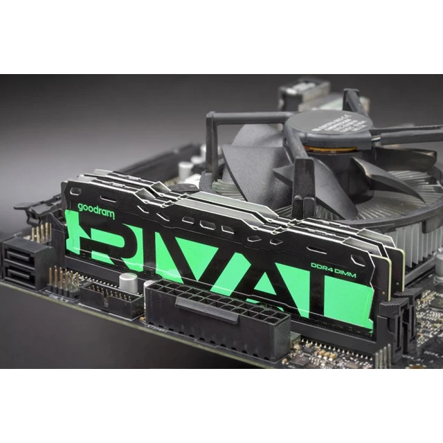 Модуль пам'яті Goodram RIVAL 64 GB (2x32 GB) DDR4 3600 MHz Radiant Green (5908267915233)