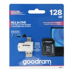 Card Reader Goodram M1A4 All in One USB-A + microSD 128GB (5908267930298)